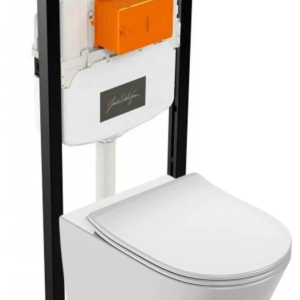 Комплект 3в1: Инсталляция, унитаз с сиденьем Jacob Delafon Bastille K24091201