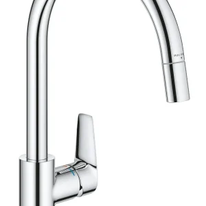 Смеситель для кухни, хром Grohe BauEdge 30536000