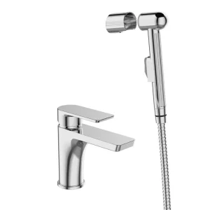 Смеситель для раковины с гигиеническим душем, хром ESKO Berlin BR 27H