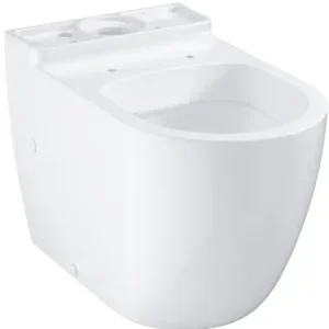 Унитаз напольный, безободковый, белый Grohe Bau Ceramic 39910000