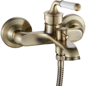 Смеситель для ванны, бронза сатин ESKO Prague PG54