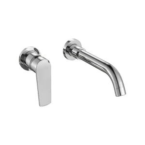 Смеситель для раковины, встраиваемый, на 2 отверстия, хром ESKO SM28CR