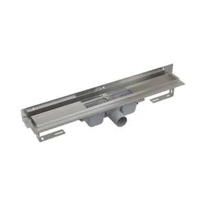Трап линейный для душа, с регулируемым краем к стене Alcaplast APZ4-950