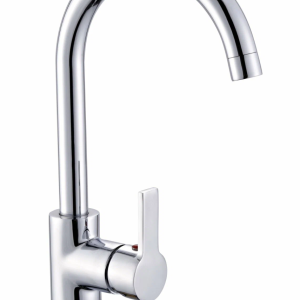 Смеситель для кухни, хром VODA Fin FN519