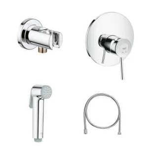 Гигиенический душ со смесителем, хром Grohe BauClassic 124434