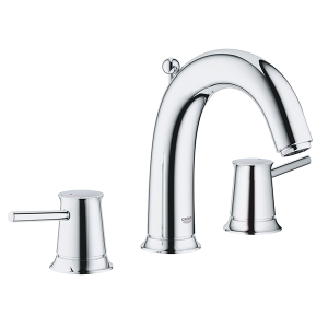 Смеситель для раковины, на 3 отверстия, хром Grohe BauClassic 20470000