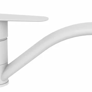 Смеситель для кухни, белый VODA Snow white SW15TW