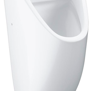 Писсуар подвесной, без крепежей, верхний подвод, альпин-белый Grohe Bau Ceramic 39439000