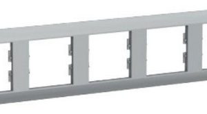 Рамка 5-п., алюминий /EPH5805561/