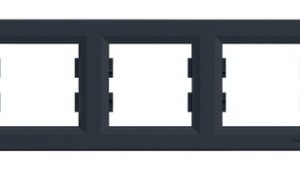 Рамка 3-п., антрацит /EPH5800371/