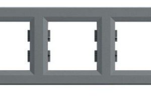 Рамка 3-п., сталь /EPH5800362/