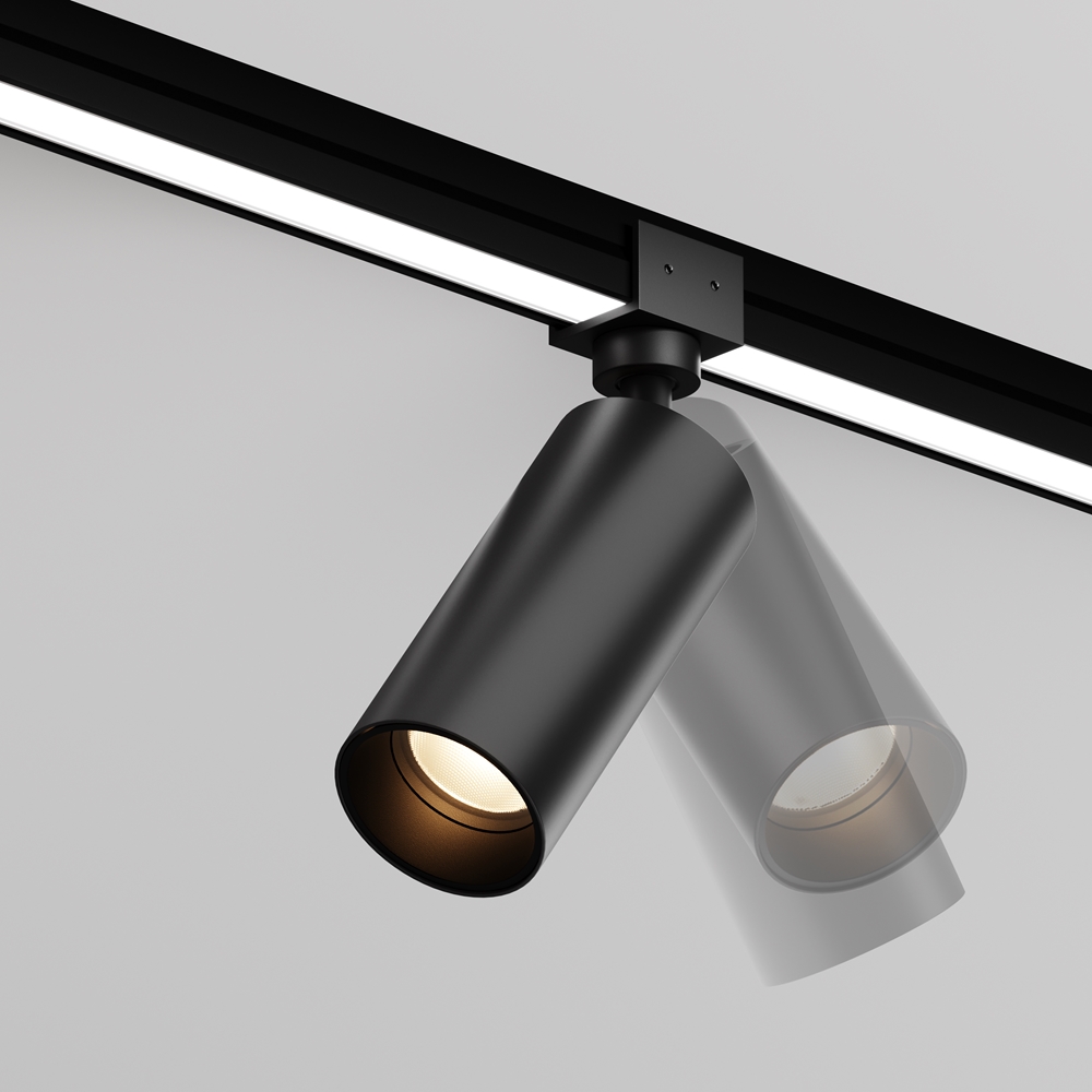 Уличный трековый светильник Focus Led Elasity IP 3000К 16Вт 38° черный — изображение 2