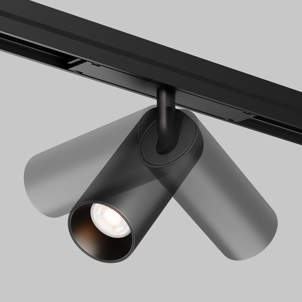 Уличный трековый светильник Focus Led Exility IP 4000К 15Вт 36° черный — изображение 2