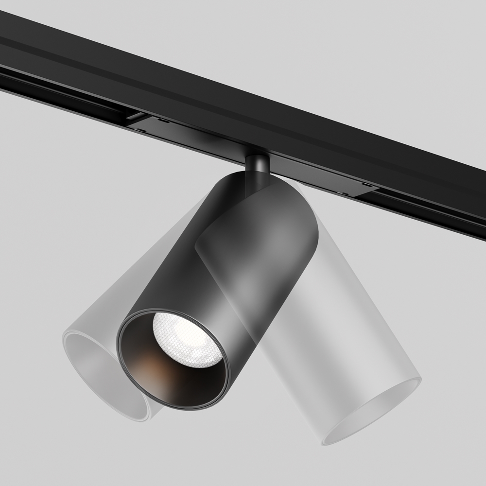 Уличный трековый светильник Focus Led Exility IP 3000К 20Вт 36° черный — изображение 2