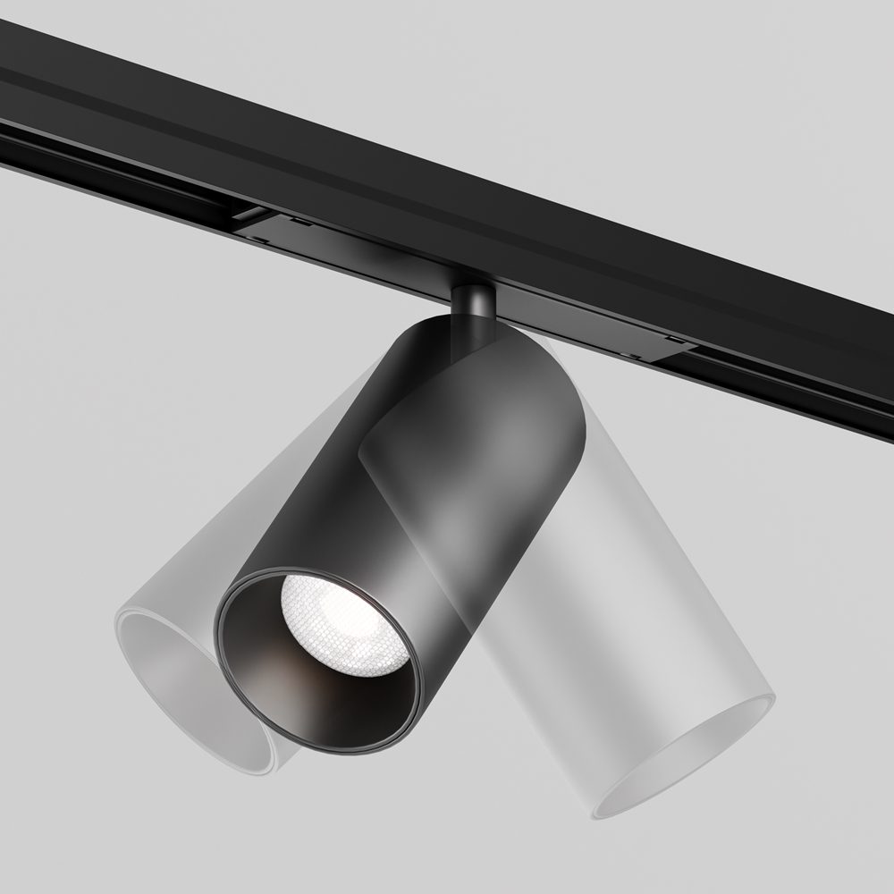 Уличный трековый светильник Focus Led Exility IP 4000К 20Вт 36° черный — изображение 2