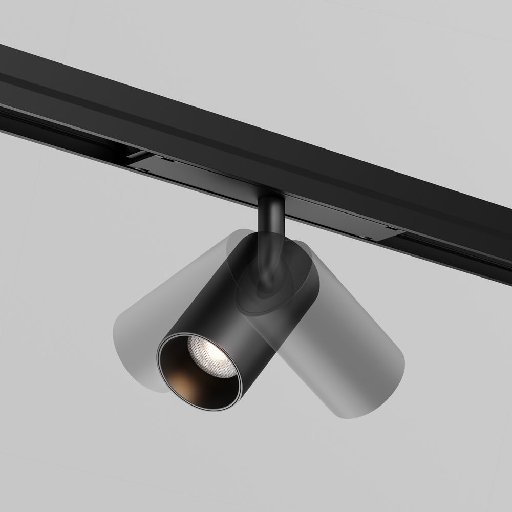 Уличный трековый светильник Focus Led Exility IP 3000К 8Вт 36° черный — изображение 2