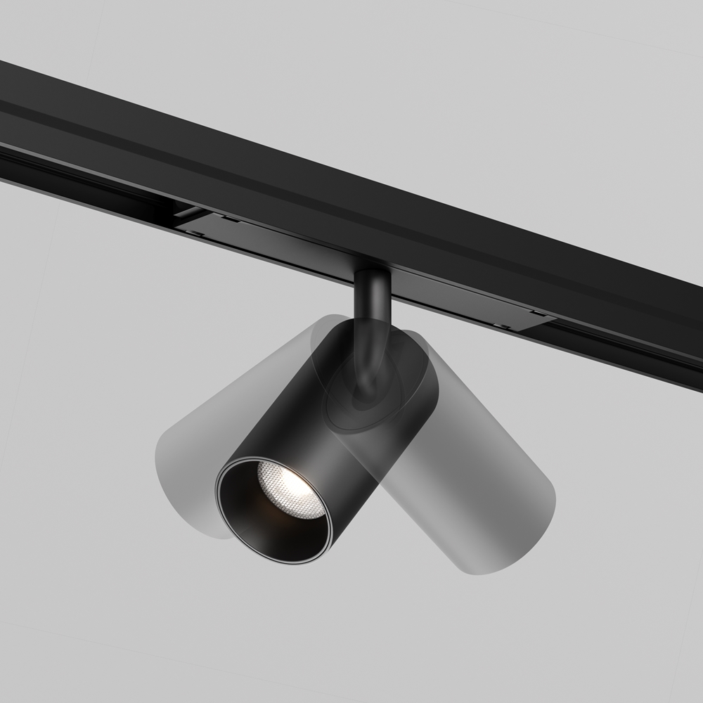 Уличный трековый светильник Focus Led Exility IP 4000К 8Вт 36° черный — изображение 2